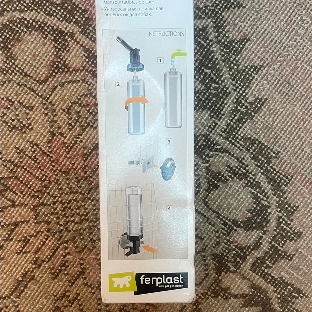 Drinky Dog (0.2 gal) Ferplast Water Dispenser Brand New !!!